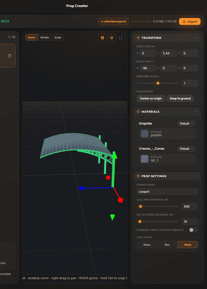 FiveM-Tools prop creator